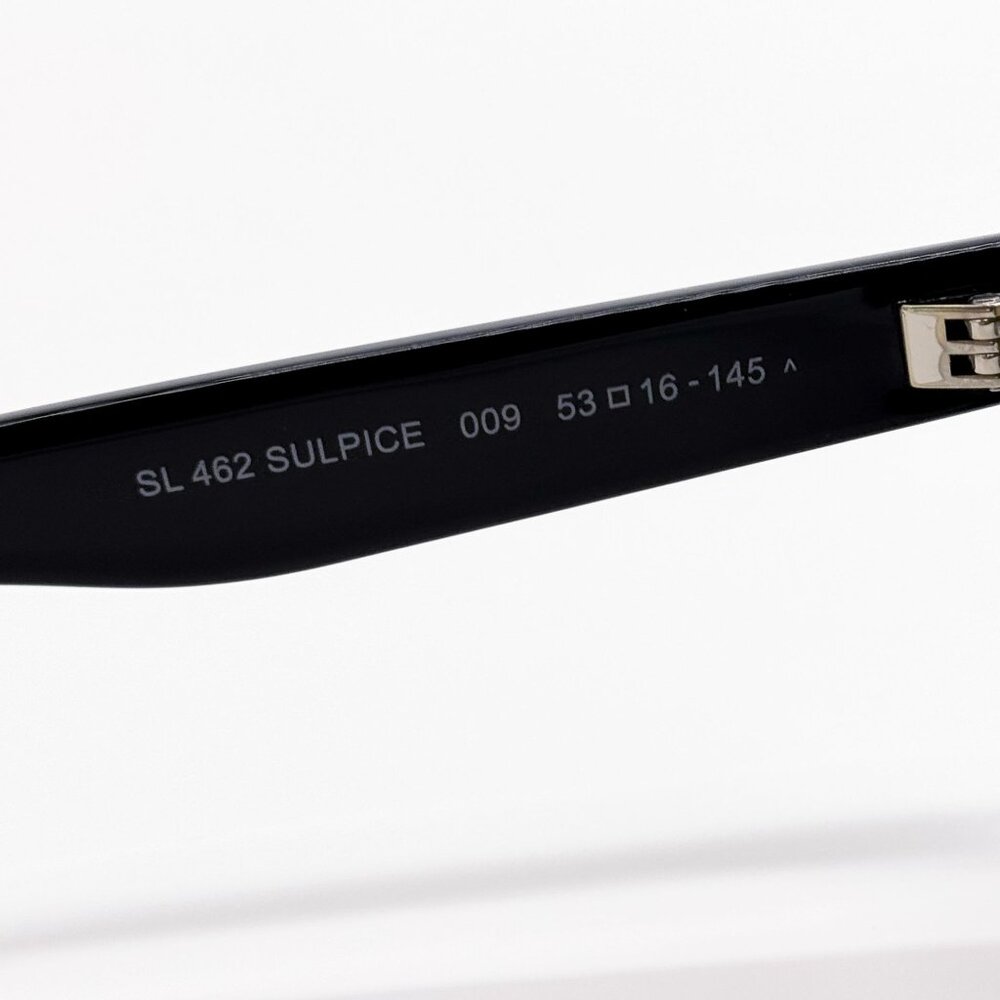 NEW SAINT LAURENT SUNGLASSES BLACK EYEWEAR - Picture 7 of 8
